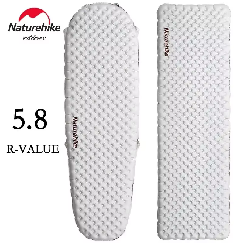 Naturehike – tapis d'air R Value 5.8, coussin de couchage d'extérieur ultraléger, matelas de Camping
