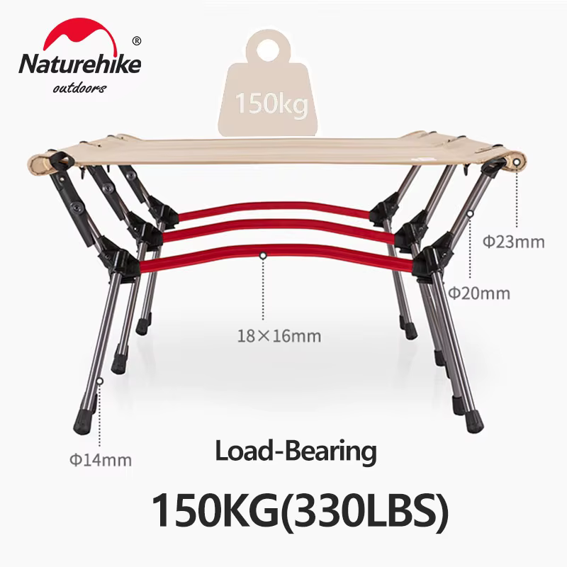 Naturehike – lit de Camping ultraléger et pliable, lit de randonnée Portable, tente de voyage en ple