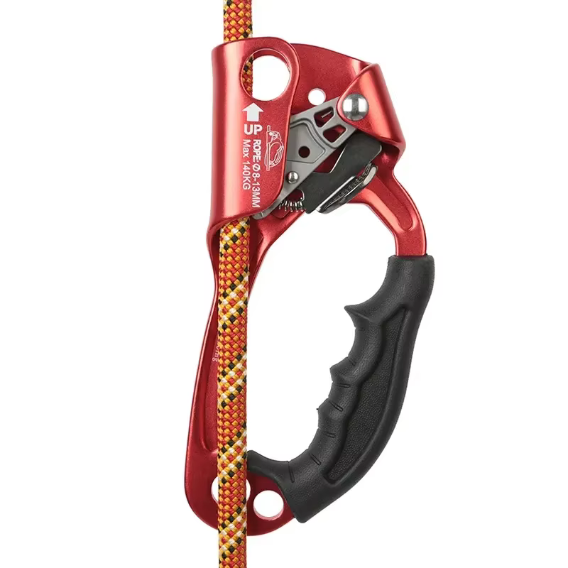 Dispositif professionnel d'escalade en plein air SRT, poignée d'alpinisme, outils de corde d'escalad
