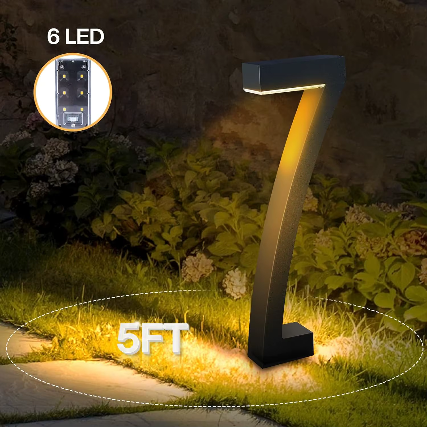 Lampes solaires éclairage paysager extérieur blanc chaud marche/arrêt automatique étanche pour cour 