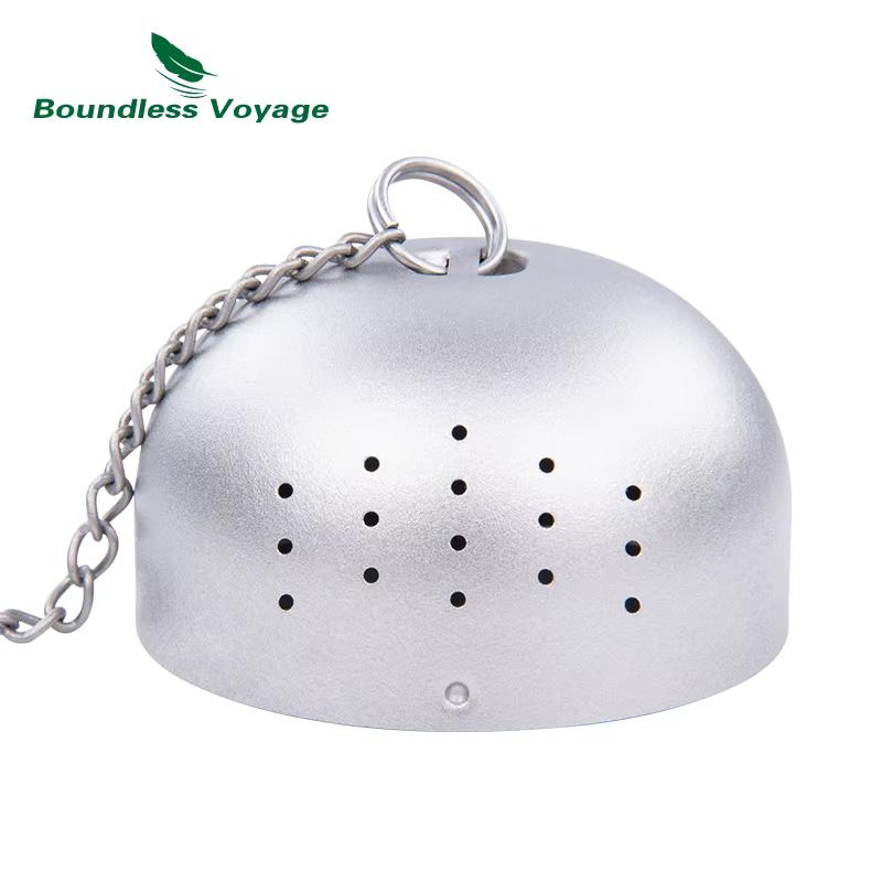 Infuseur à thé en titane, Voyage sans limite, filtre à thé, boule de thé, infuseur pour thé en vrac,