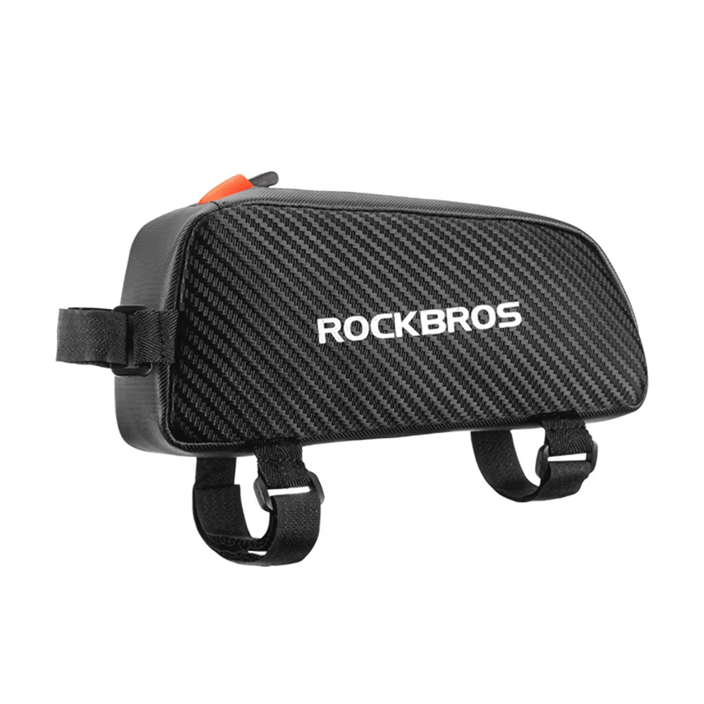 Sac de cadre de vélo Rockbros, sac de vélo ultra-léger grande capacité 1L, sac de cadre de vélo impe