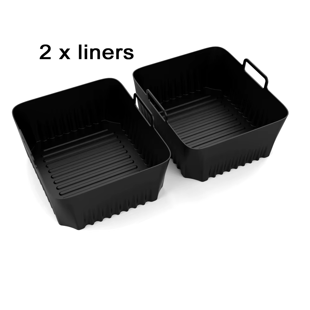 Doublures de friteuse à Air en Silicone pour Ninja AF500UK 10,4 l, accessoires pour friteuse à Air N