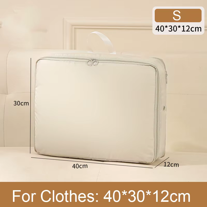 Sac de rangement de couette, sac de Compression en tissu pour chambre à coucher, sac de rangement de