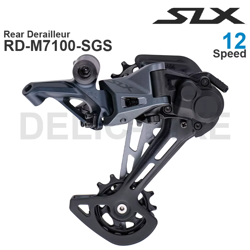 SHIMANO SLX M7100 12v dérailleur arrière RD-M7100-SGS 1x12 vitesses pignon bas 51T pignon supérieur