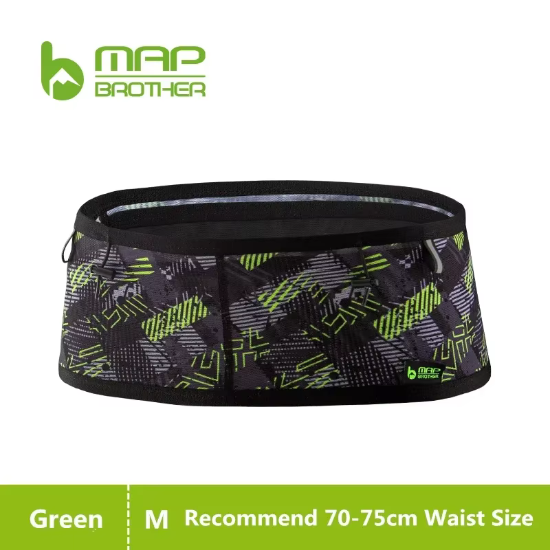 MAP BROTHER W1001 tissé élastique sport taille sac Pack course course numéro ceinture pour Triathlon