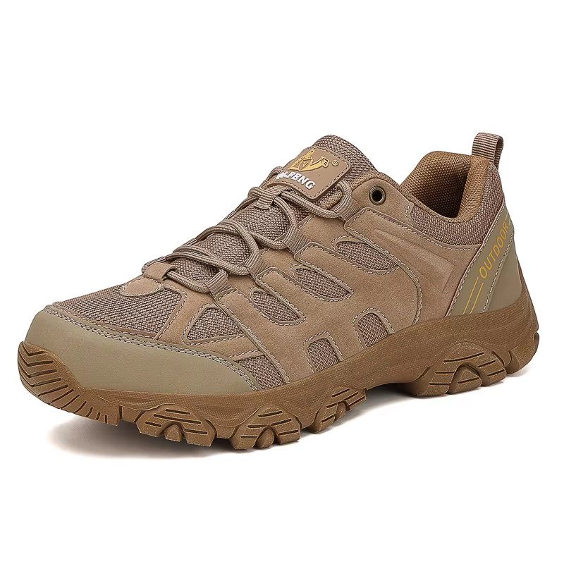Chaussures de randonnée pour hommes, chaussures d'extérieur à lacets, antidérapantes, absorbant les