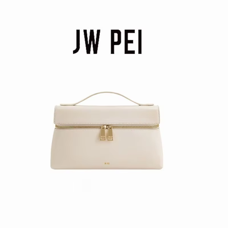 Sac à main en cuir véritable JW PEI Premium, sac à bandoulière pour femme de style minimaliste avec 