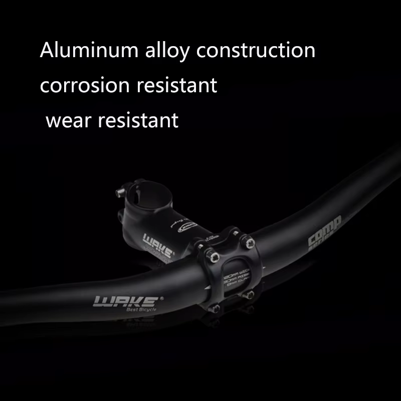 WAKE 31.8mm guidon de vélo 720mm 780mm vtt guidon en alliage d'aluminium hirondelle poignée barre ul