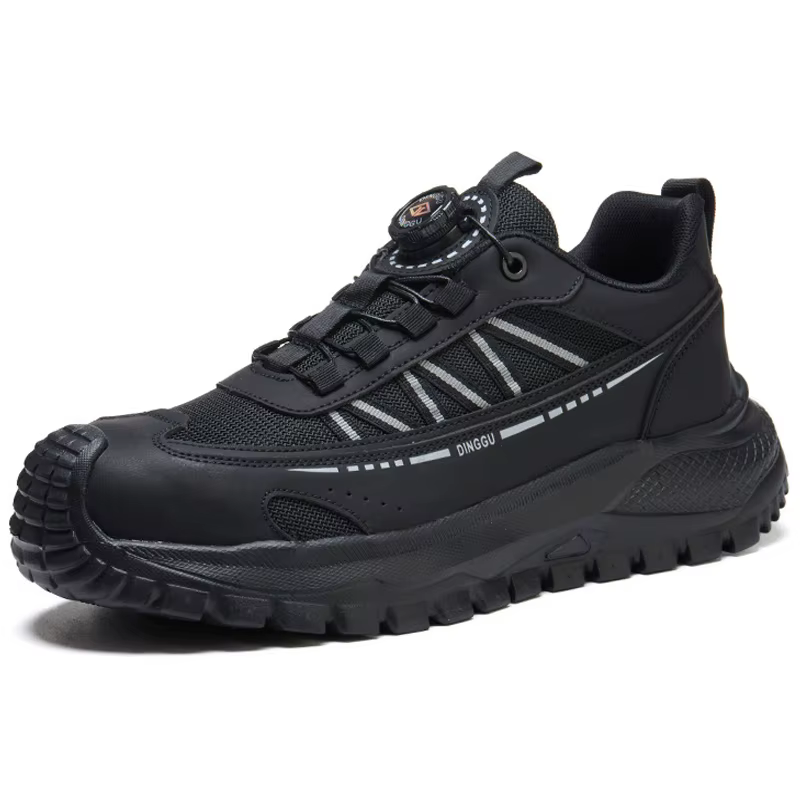 Chaussures de sécurité à plateforme pour hommes, baskets de travail, embout composite, isolation 6kv