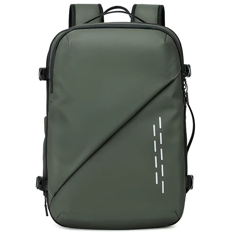 Sac à dos de voyage scellé sous vide, sac à dos pour ordinateur portable extensible de 25 à 60 L, ba