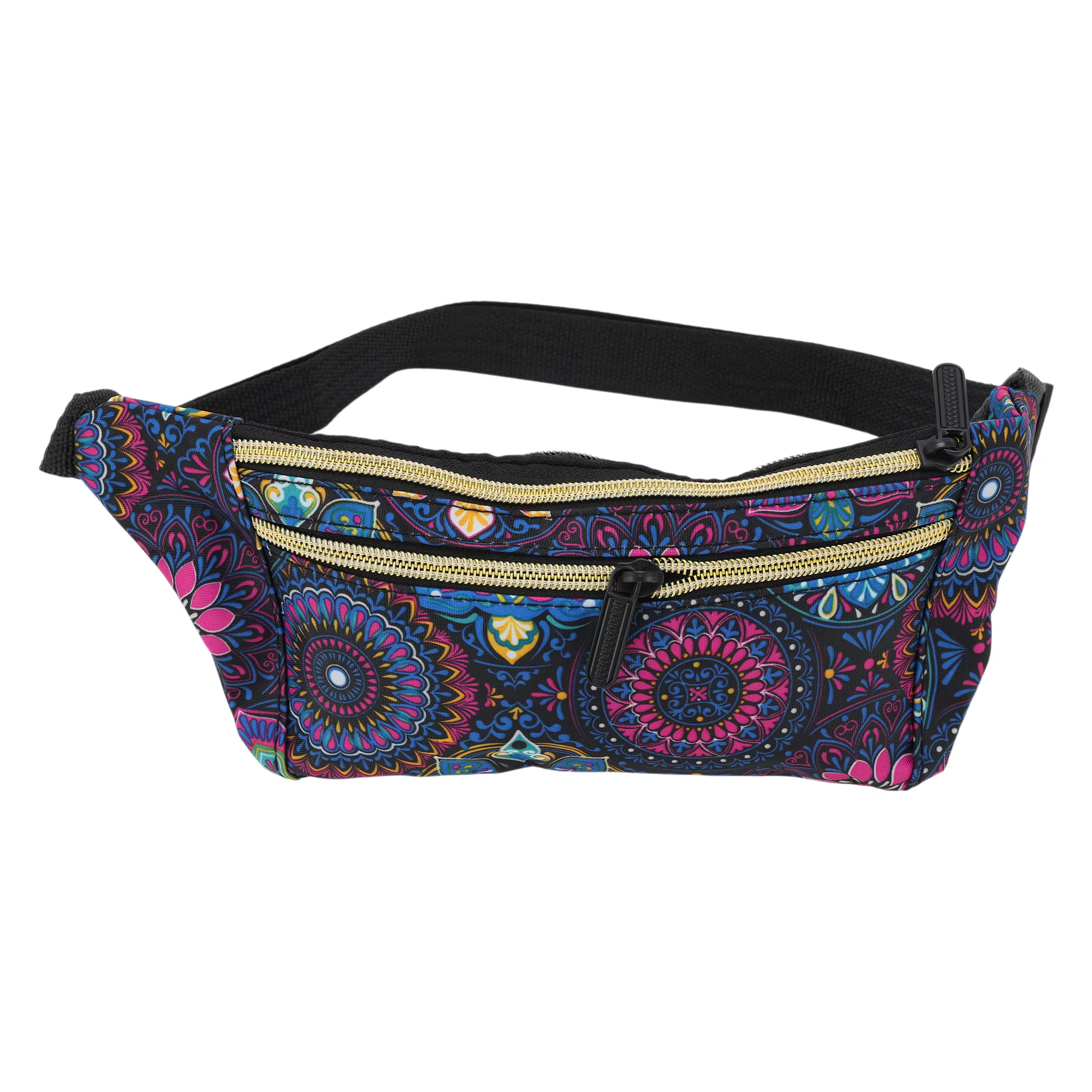 X Autohaux Multifonctionnel Style National Fanny Pack Multicolore 1 Pc