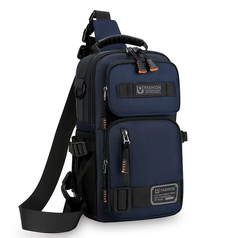Sac de taille de Camping pour hommes, sac de poitrine Oxford, sacs à bandoulière pour hommes, sac dé