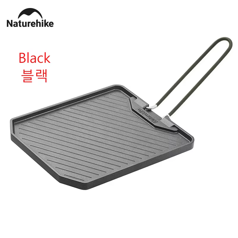 Naturehike – poêle de Camping pliante antiadhésive, poêle à frire pour pique-nique, Portable, facile