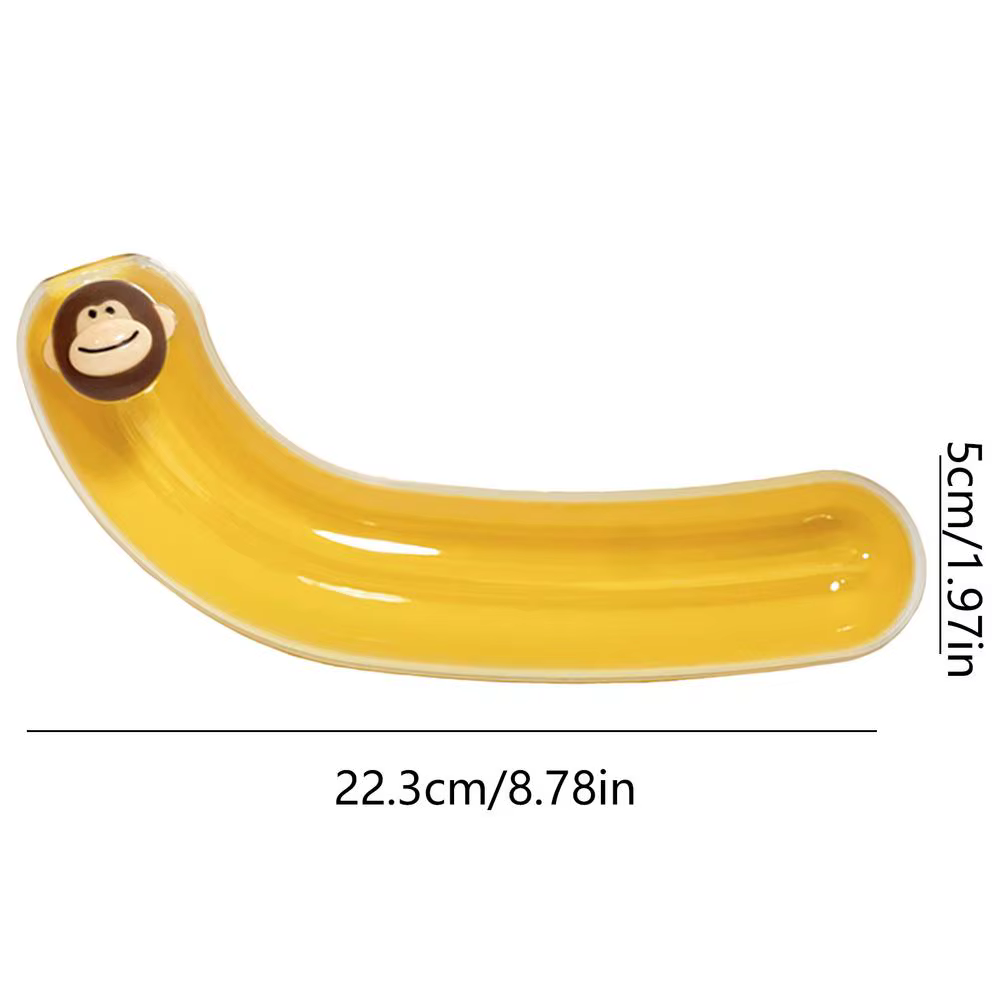 Étui de conservation de bananes réutilisable anti-écrasement en forme de banane, conteneur alimentai