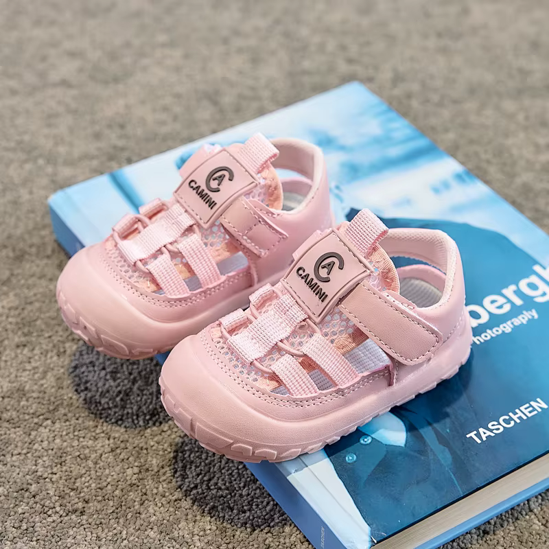 Sandales de sport polyvalentes et décontractées pour bébés, chaussures de plage antidérapantes à bou