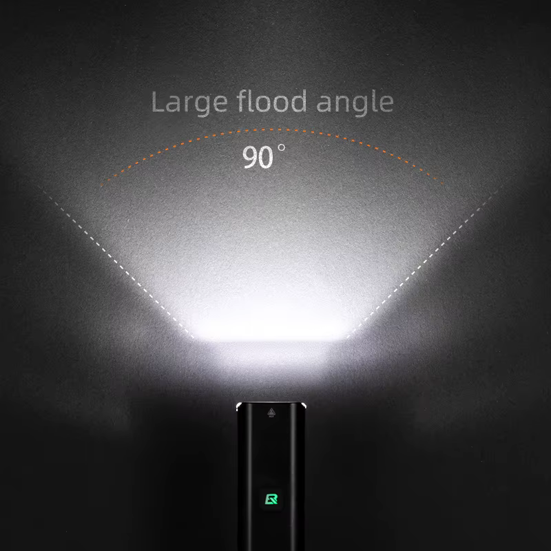 ROCKBROS vélo lumière 1000LM type-c charge vélo lumière avant lampe Rechargeable cyclisme phare alum
