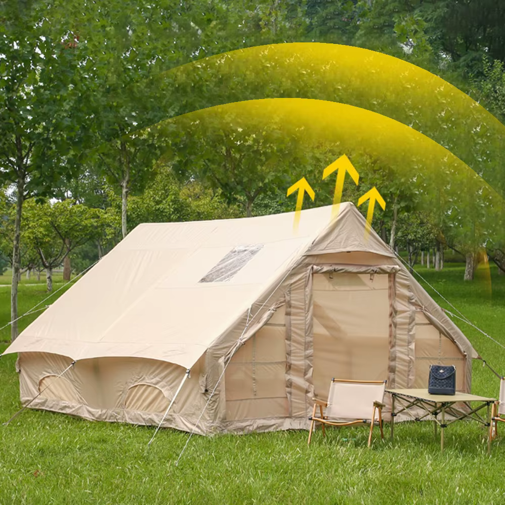 Tente gonflable portable imperméable facile à installer pour les événements et le camping - Utilisat