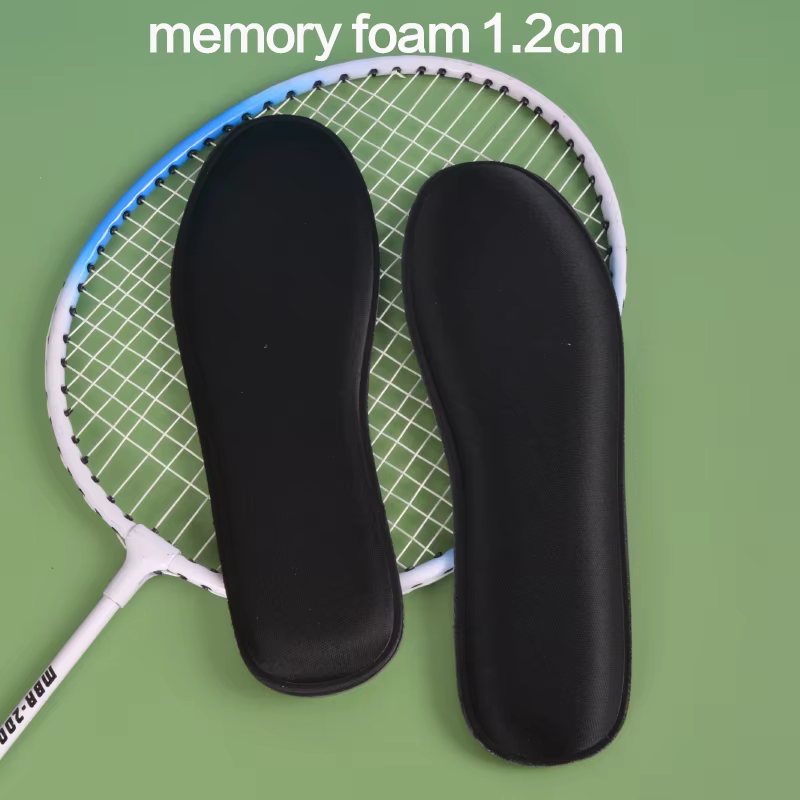 Semelles intérieures de chaussures en mousse à mémoire de forme, respirant, absorbant, arc doux, con