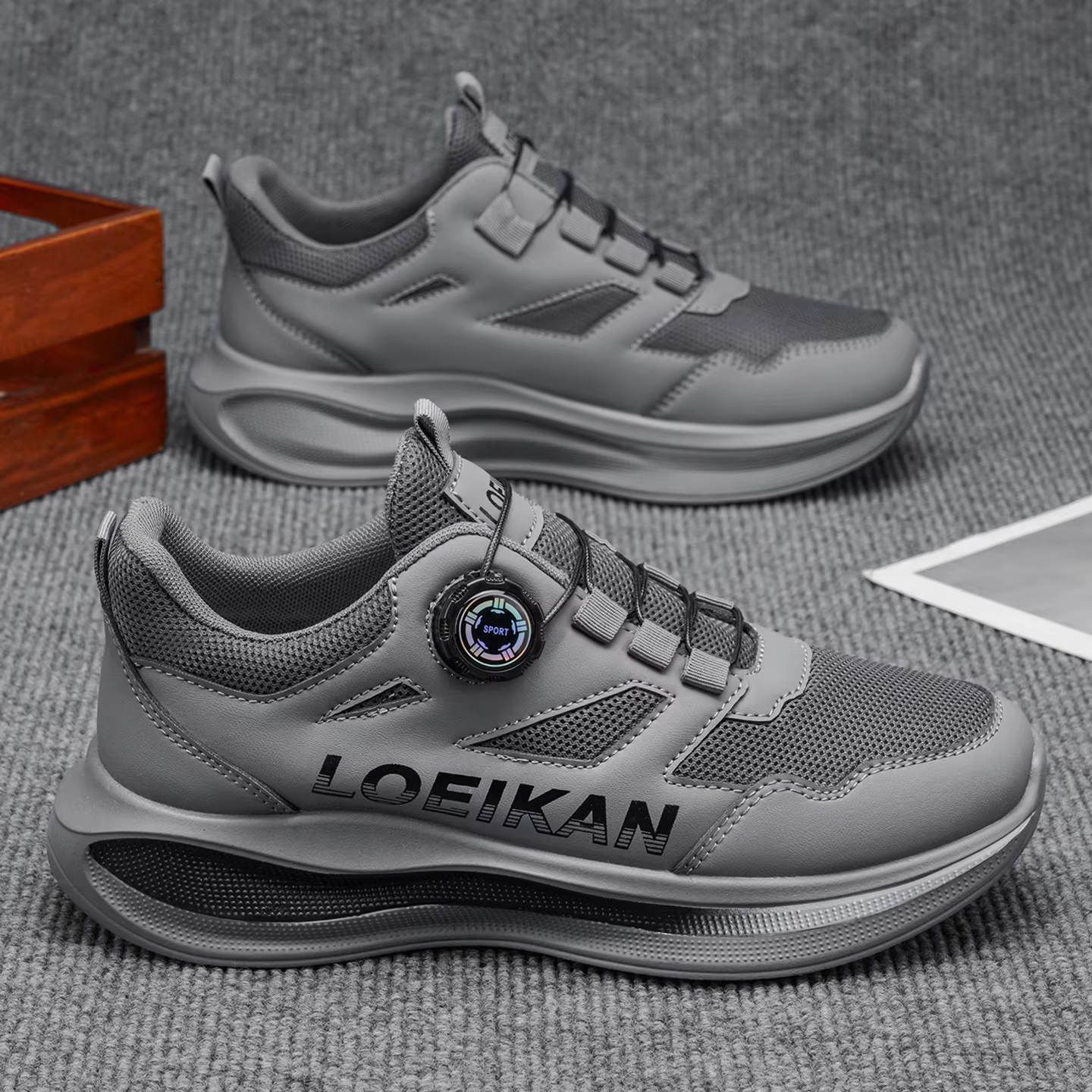Chaussures de randonnée décontractées pour hommes, toutes saisons, confortables et respirantes, avec
