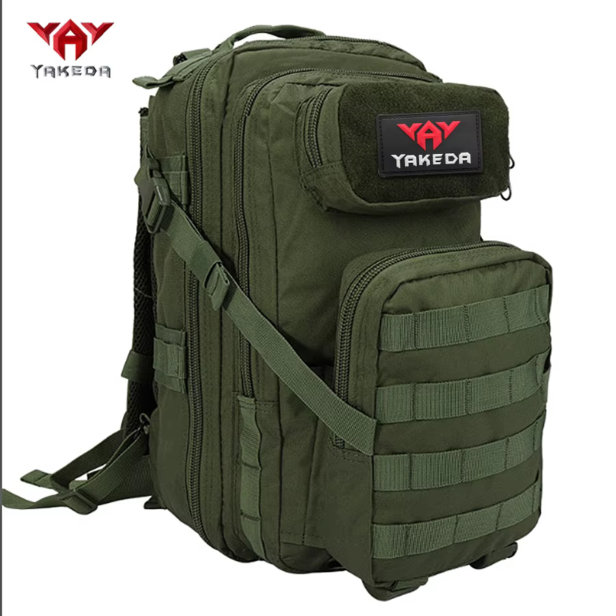 YAKEDA 26L Sac à dos de sport multifonctionnel Polyester 600D Matériau résistant aux déchirures et à