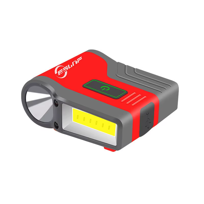 ESLNF lampe frontale à Induction intelligente étanche COB lampe frontale lampe à pince lampe frontal