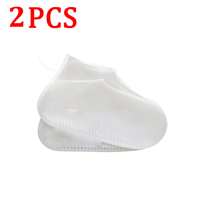 Couvre-chaussures imperméables en Silicone, mise à niveau, réutilisables, lavables, résistants, pour