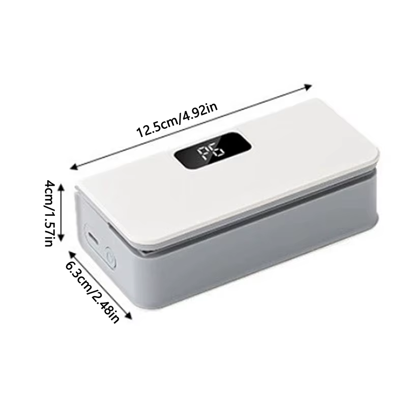Mini-scelleuse de sacs 2-en-1 rechargeable avec coupe-sac et aimant, machine à sceller thermique pou
