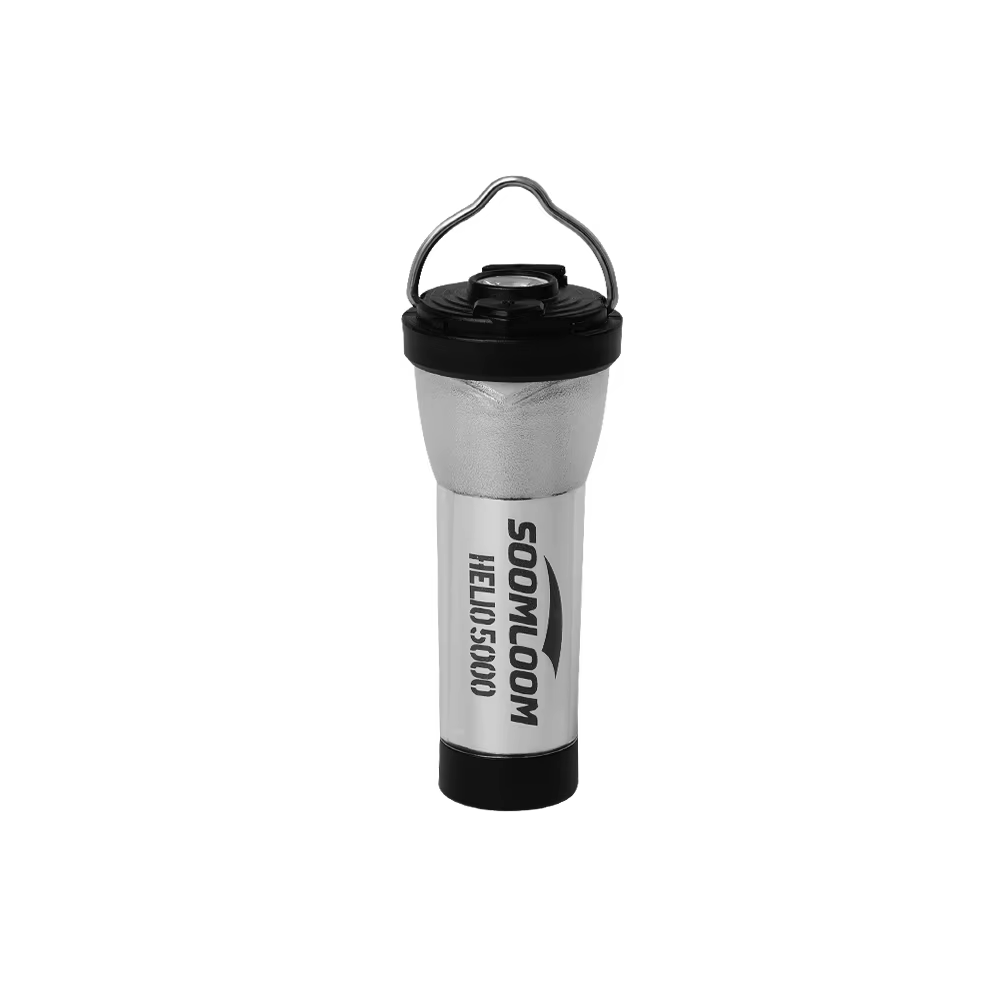 Lanterne de camping Soomloom Helio 5000 - Batterie 5000 mAh, câble de type C, lampe de poche LED éta