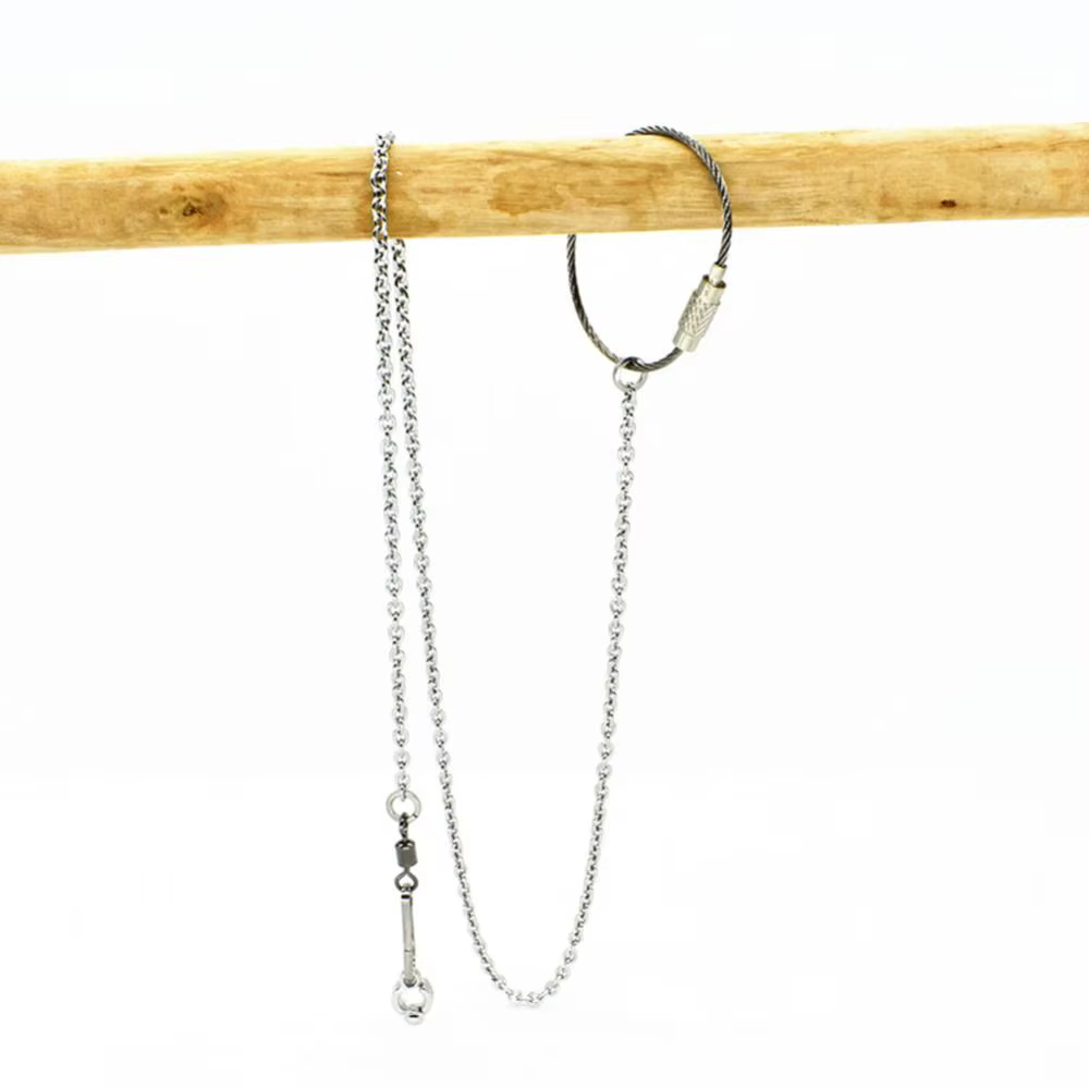 Accessoires d'entraînement en extérieur pour oiseaux avec boucle pivotante : Support pour oiseaux, B