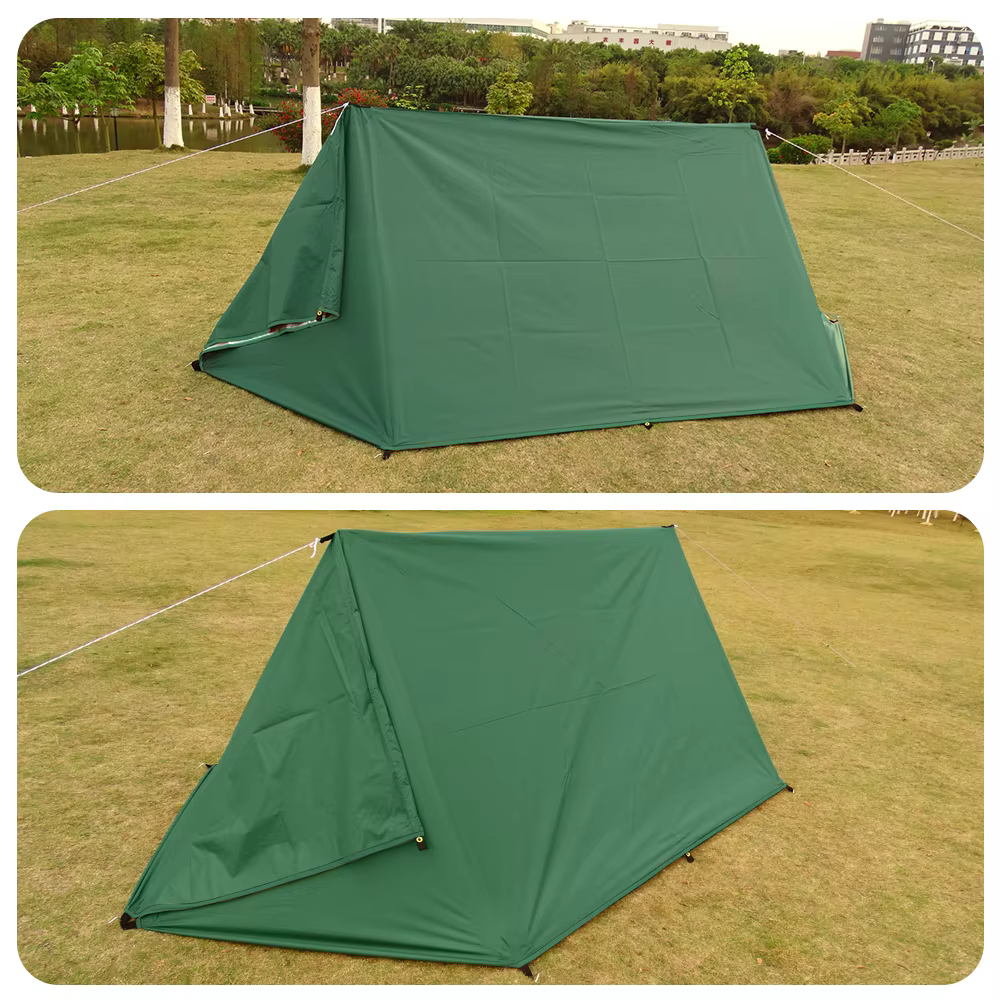 Tente de survie imperméable à 19 points de suspension, bâche, abri solaire, pare-soleil, auvent de c