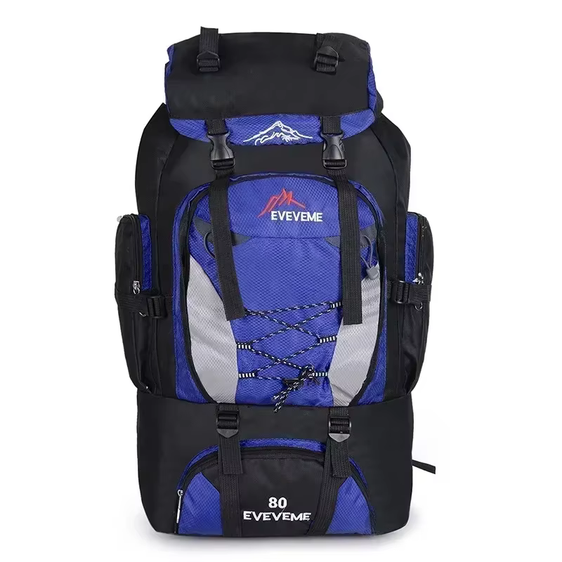 80L Camping randonnée sac à dos sac de sport de plein air sacs voyage étanche épaule hommes escalade