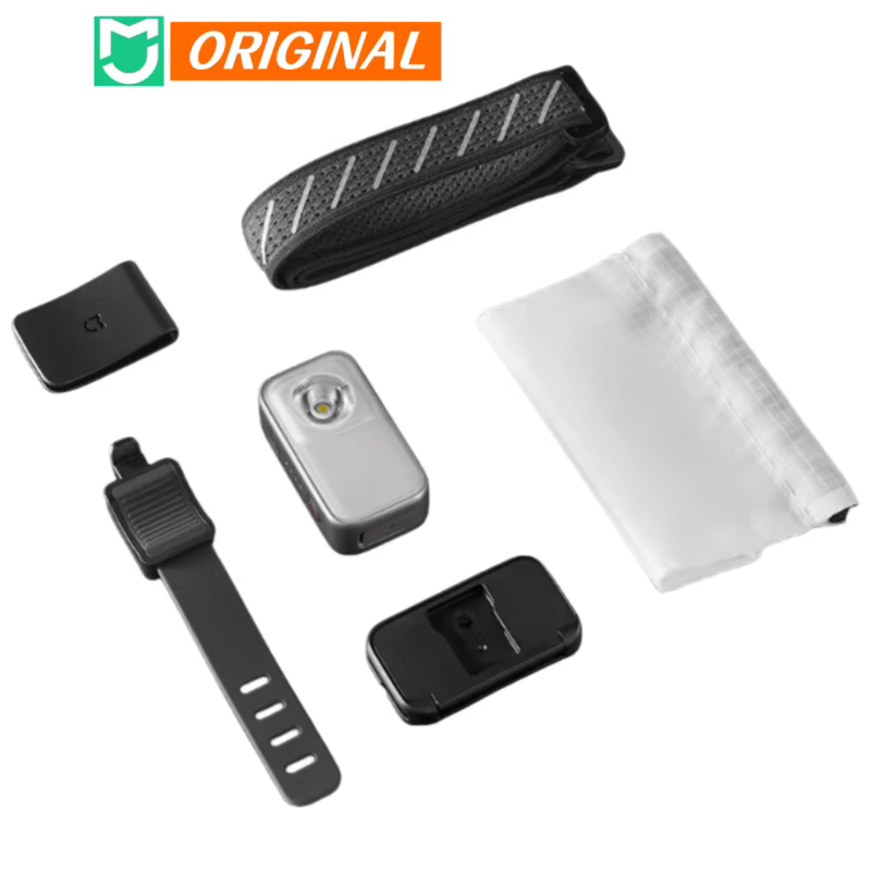 Lampe multifonctionnelle d'extérieur Mijia 600lm, lampe frontale, lampe à clipser sur chapeau, lampe