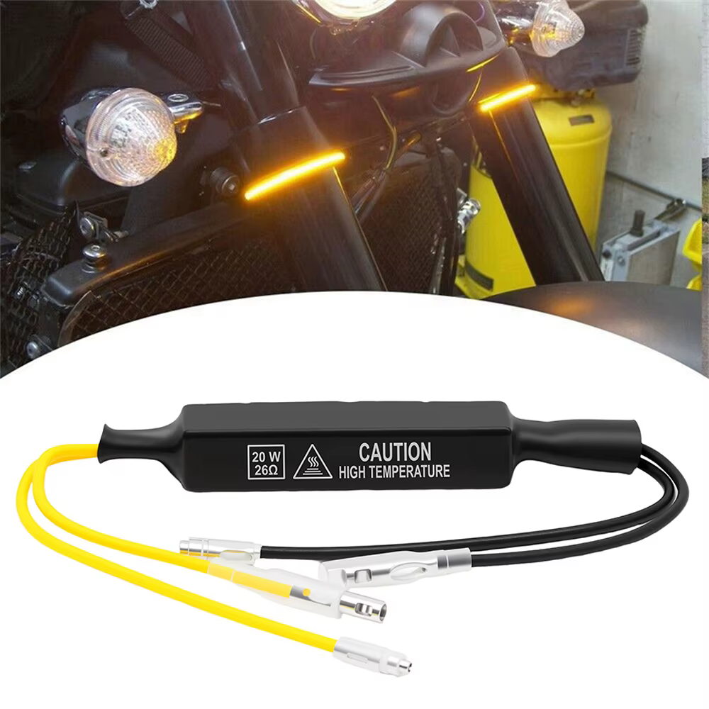 Résistance de charge indicateur 12V 20W, résout l'erreur de clignotant 26 Ohm, clignotants LED, déco