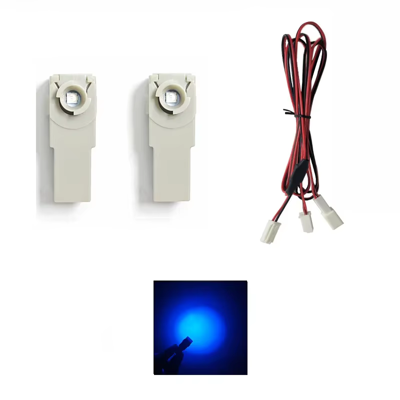 Lampe pied LED avec fil, 2 pièces, pour Toyota Mazda Subaru Yaris Camry Corolla, lumière intérieure,
