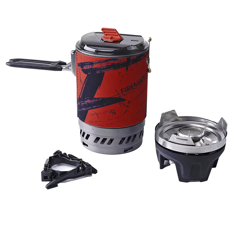 Système de cuisson Portable en érable de feu, réchaud de Camping en plein air, Micro vanne de régula