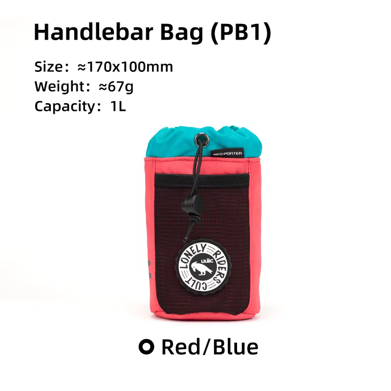 ULAC – sac de tige de guidon de vélo 1L/2,2l, sac C-HOLD, bouteille d'eau, sacs de cyclisme, pochett