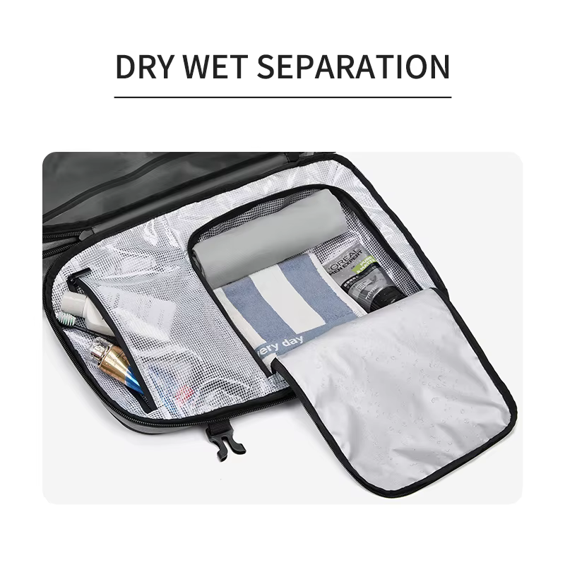 Sac à dos de voyage à compression sous vide pour hommes, sac à dos pour ordinateur portable 17 pouce