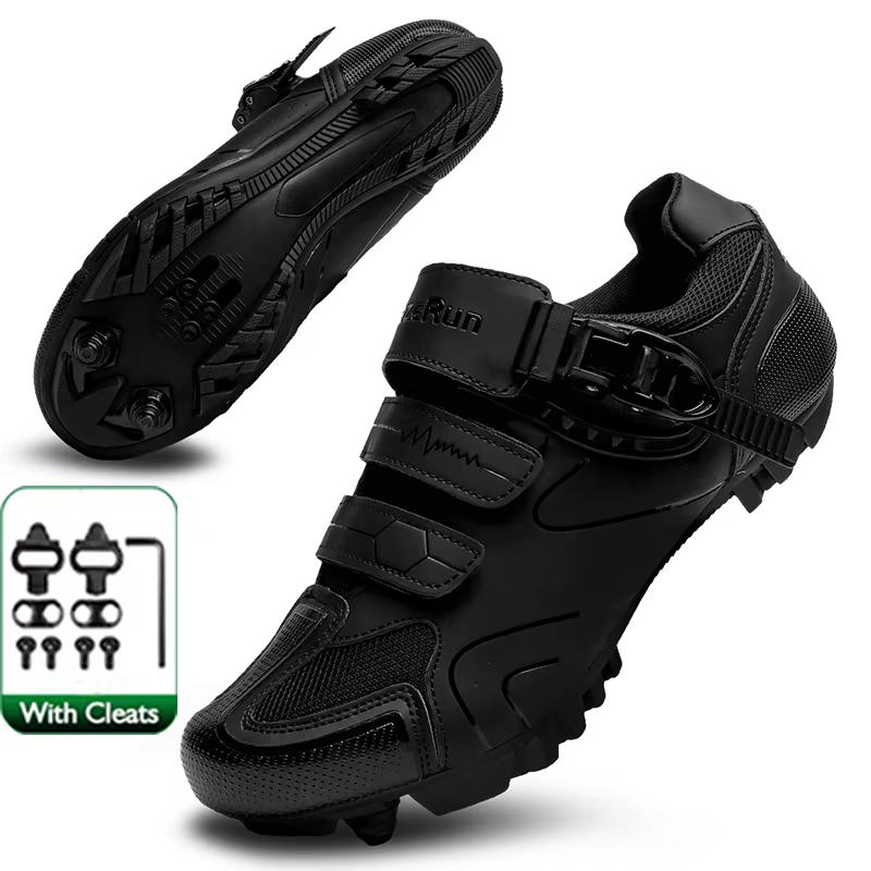 Chaussures de cyclisme neutres pour vtt, compatibles avec les chaussures de cyclisme sur route Pelat