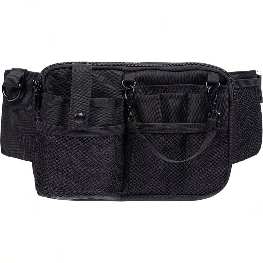Sac de taille multi-poches pour outils de soins infirmiers, sac médical d'infirmière de grande capac
