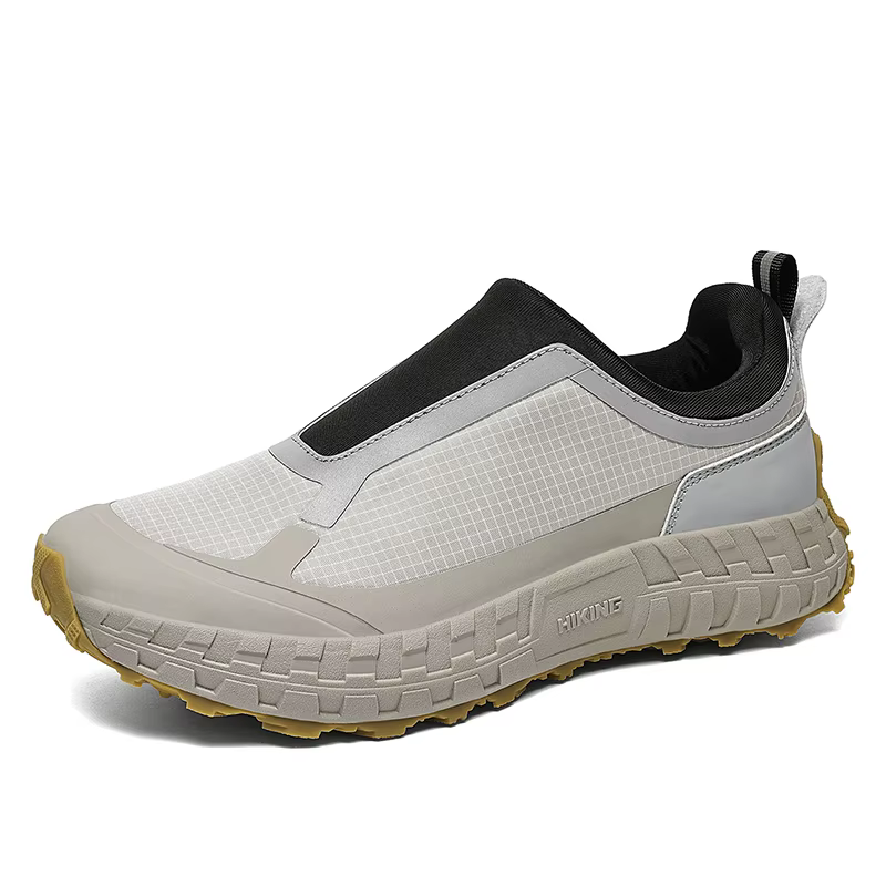 Chaussures de course tout-terrain à enfiler pour hommes, baskets d'alpinisme et de randonnée, à seme
