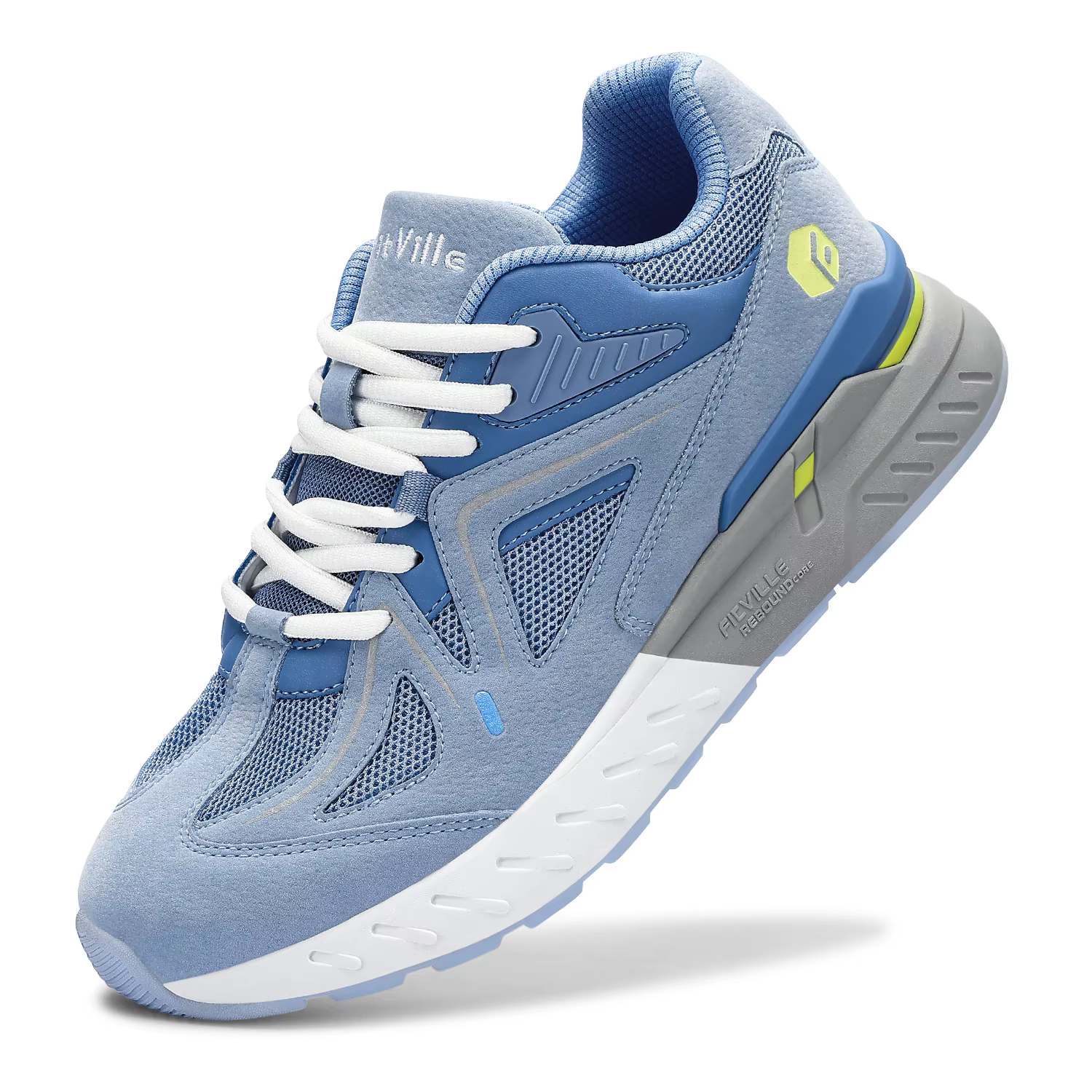 FitVille chaussures de marche Extra larges pour femmes baskets légères à large largeur pour pied pla