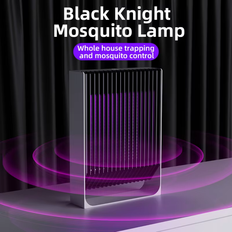 Lampe anti-moustiques multifonctionnelle à LED avec attraction automatique et choc électrique pour u