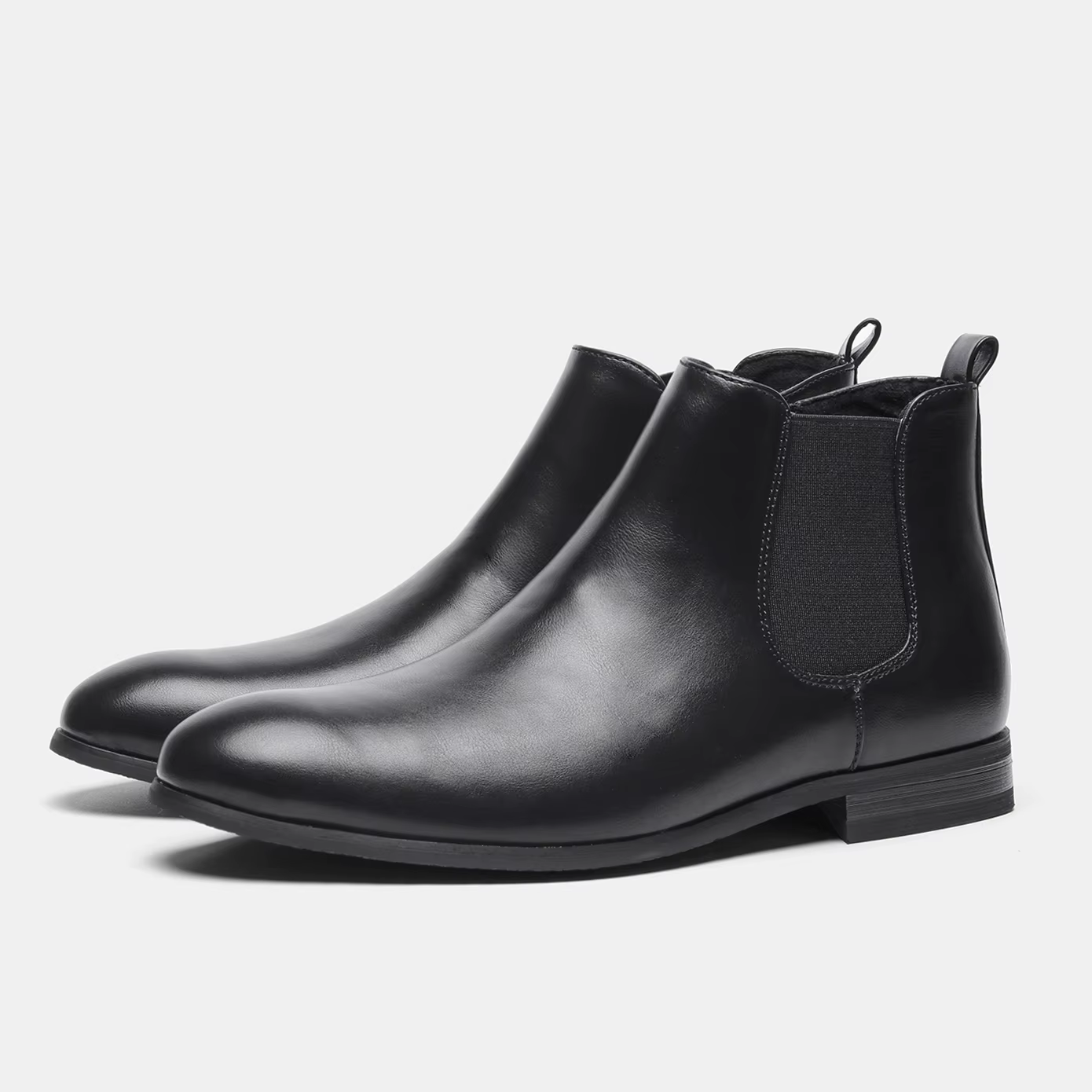 Bottes Chelsea pour hommes, marque de mode, bottes à la cheville en cuir confortables
