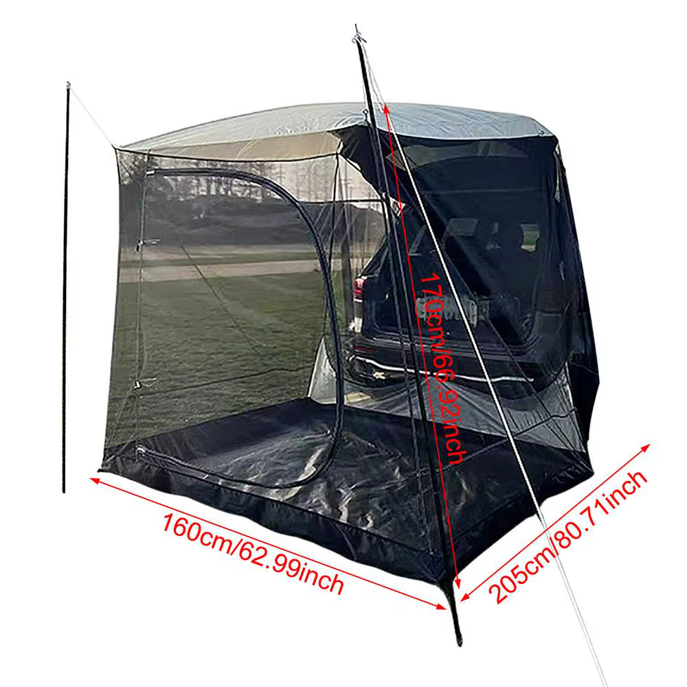 Tente de camion de voiture Tatpour camping, SUV, MPV, tente arrière de voiture, étanche, queue autom