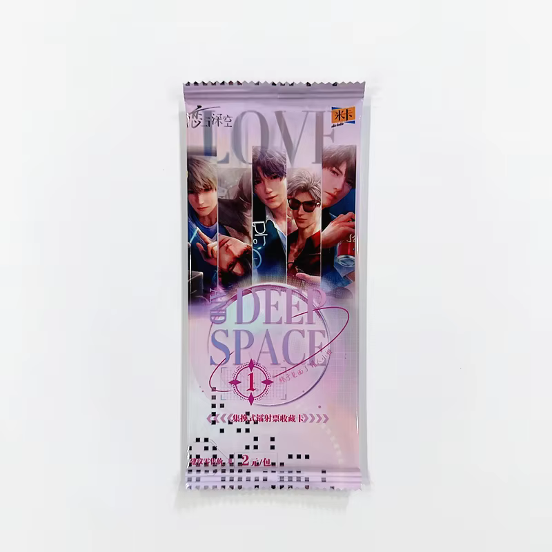 1 sac jeu amour et espace profond holographique Laser billet tubs Caleb Sylus Zayne Xavier personnag