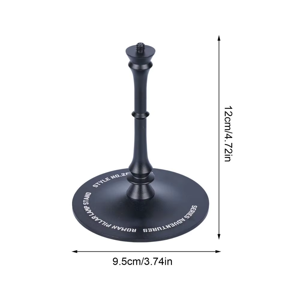 Support de lampe de camping en forme de colonne romaine, support d'éclairage portable pour barbecue 