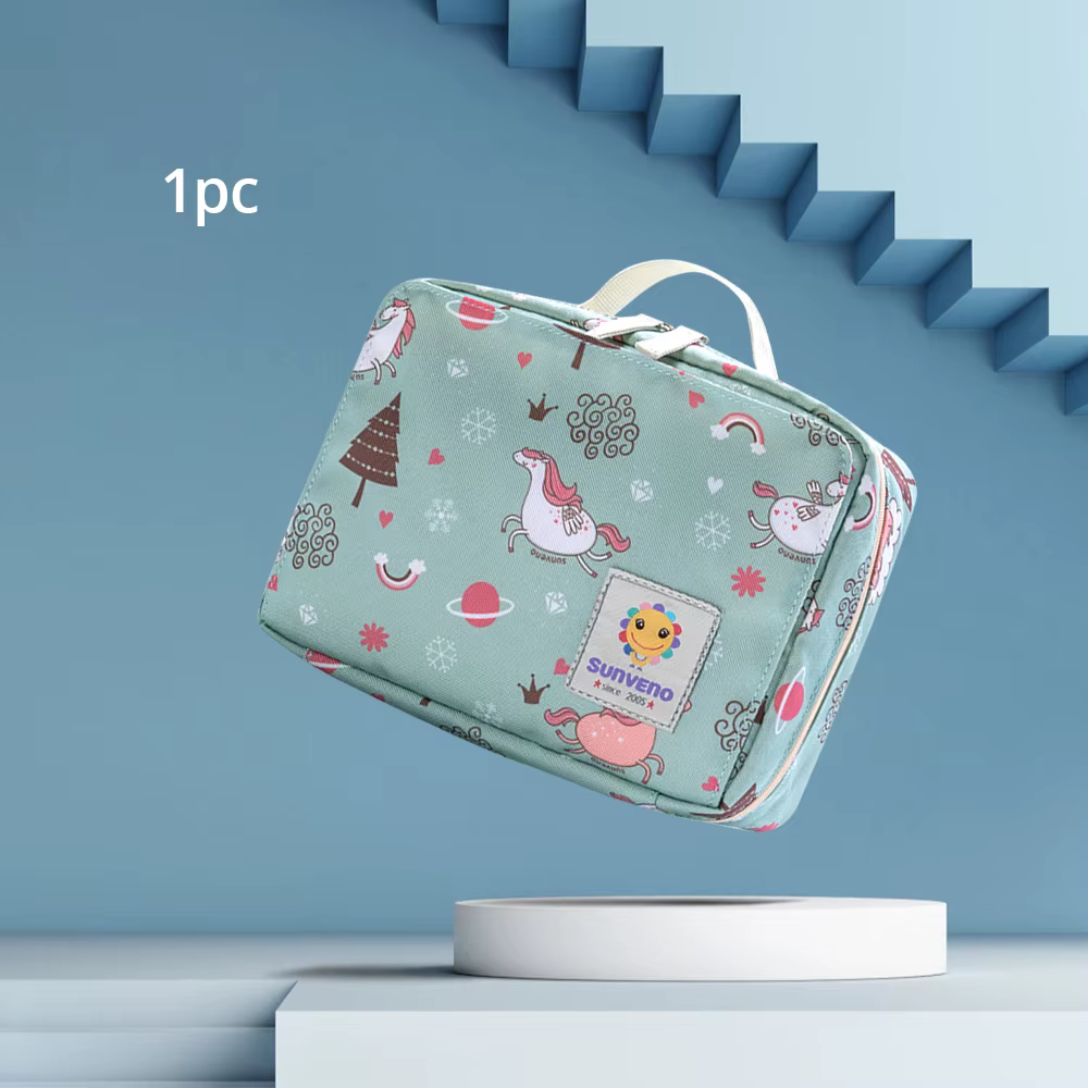 Sunveno – sacs à couches jetables pour bébé, sac de maternité réutilisable, mode imprimés, humide et