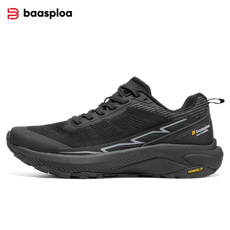 Baasploa – chaussures de randonnée pour hommes, chaussures d'extérieur confortables et résistantes à