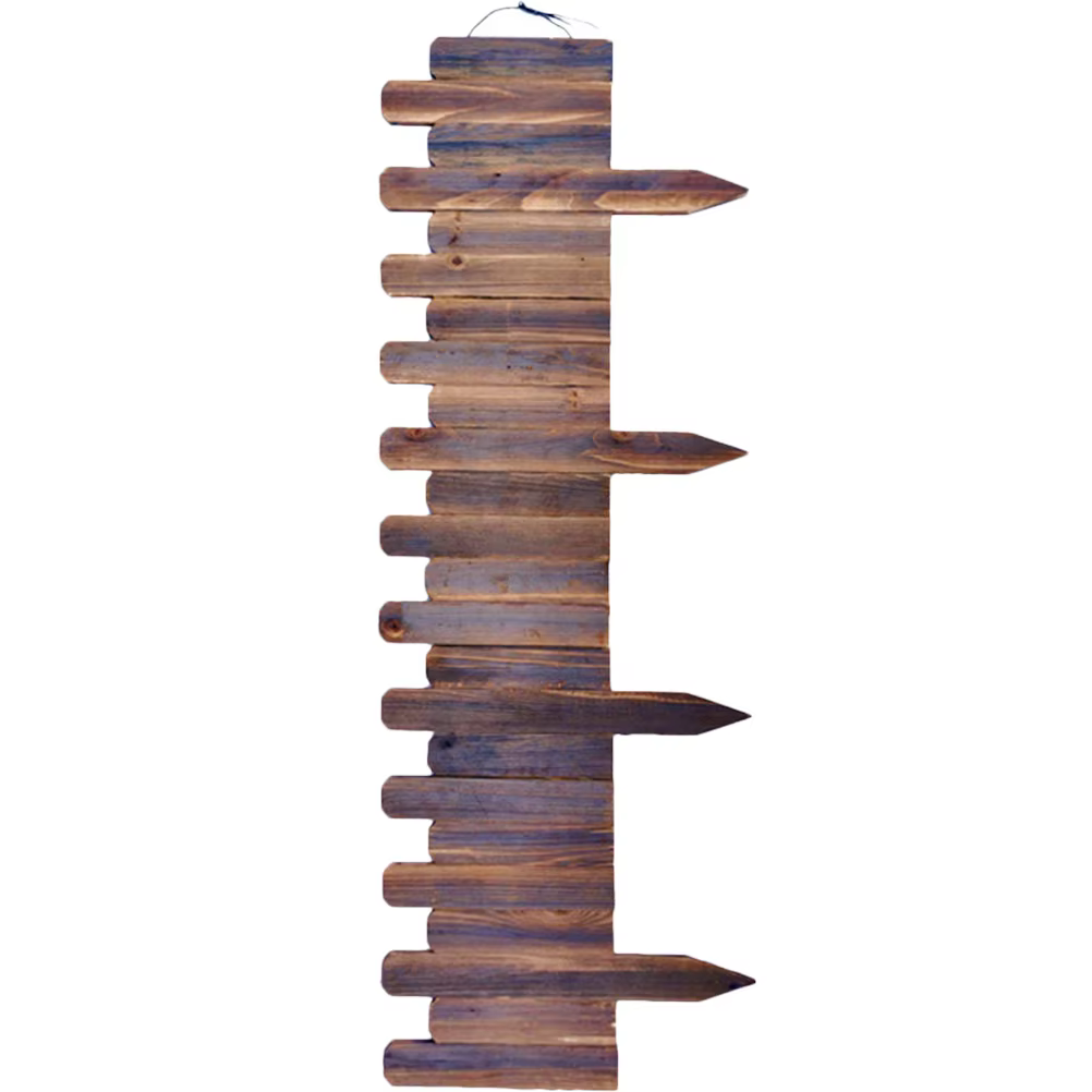 Bordure de clôture de champ de légumes pour jardin, jardin, jardinage, paysage en bois décoratif, co